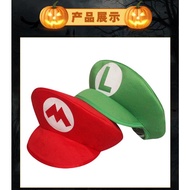 Mario Bros Hat Cosplay Party Costume Kids - Adults [HSOS]