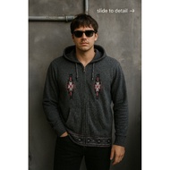 Zip Hoodie UN**L0 N4V4J0 01 size M fits L (P69 x L55)