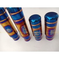 Gear Knob Titanium Manual Shift Titanium Blue Gold Colour Hks Bride Nos Car Van Lorry Sport Interior