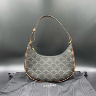 Celine賽琳Ava老花凱旋門腋下包尺寸25×12 附件：尘袋