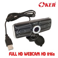 ถูกที่สุด!!! Oker Full HD Webcam HD-816S กล้องเว็บแคม oker 1080p ประกัน 1 ปี ##ที่ชาร์จ อุปกรณ์คอม ไร้สาย หูฟัง เคส Airpodss ลำโพง Wireless Bluetooth คอมพิวเตอร์ USB ปลั๊ก เมาท์ HDMI สายคอมพิวเตอร์