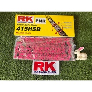 RANTAI RK JAPAN LIMITED SIZE-415 COLOR CHAIN PANJANG-132L ORANGE PINK GREEN