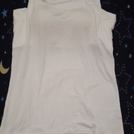 Adult Foam Tank Top in Color IVORY