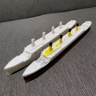 Titanic, diecast miniature Titanic ship scale 1:1100 3D Print, can be painted