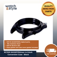 RC1320 SKX007/62mas 3.8 o'clock Conversion Case - Black