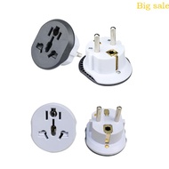 Big sale Germany Europe Outlet Plug Adapter Universal Input from USA to Europe Germany Travel Power 