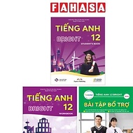Sách - Bộ Sách Tiếng Anh 12 - Bright - Student's Book + Workbook + Bài Tập Bổ Trợ (Bộ 3 Cuốn)