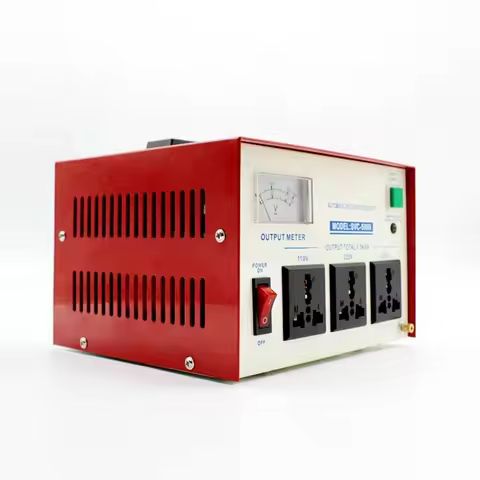 500VA To 2000VA Single Phase Automatic Voltage Stabilizer/AVR With Servo Control AC Current
