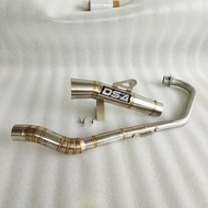 DS4/Daeng sai4 Super Open spec Gp warrior Tube type inlet 51mm 1set for Tmx125 Tmx 155 Raider 150car