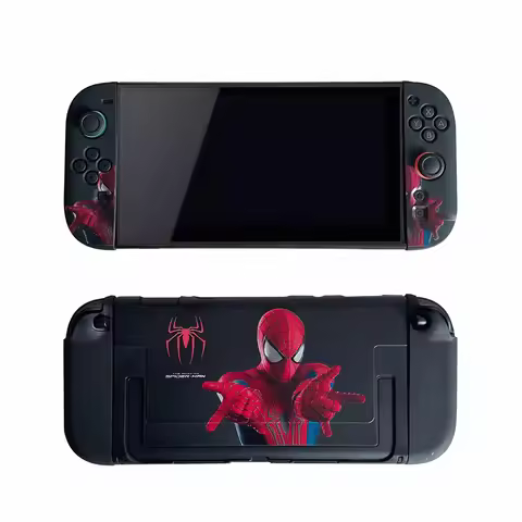 Protective Case for Switch 2 (2025),Cute Marvel Soft TPU Cover Protector, Anti-Scratch, Shock-Absorp