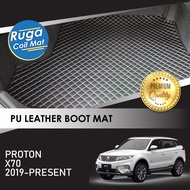 PROTON X70 ( 2019 - 2024 ) Karpet Bonet Kulit PU PREMIUM QUALITY PU Leather Boot Carpet
