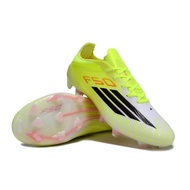 F50 Knitted FG Lace-Up Football Boots F50 ELITE FG Natural Hard Grass Long Spike Lace-Up Football Bo
