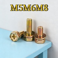 Phillips Hex Bolt/ Phillips Hexagonal Bolt W/Washer / Hexagonal Capscrew galvanizing M5M6M8 [WDY-G1]