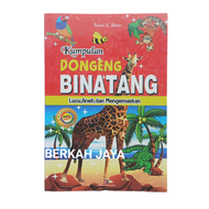 Buku Kumpulan Dongeng Binatang Lucu & Aneh Dan Mengemaskan