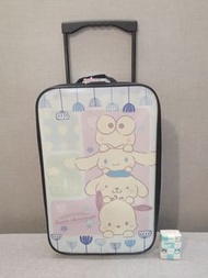 全新日版Sanrio Characters 可愛實用 北歐自然風 手提帶輪行李箱 行李喼 景品（Keroppi 玉桂狗 布甸狗 PC狗）［清貨價］