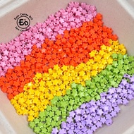 (30PCS) Pentagonal Bulk Bead String Bead Hands DIY String Bead Telephone Chain Accessories