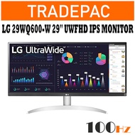 LG 29WQ600-W 29'' Ultra Wide FHD HDR10 AMD Free Sync IPS Monitor with USB Type-C (Substitution  29WP