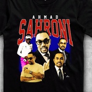 Ahmad Sahroni Parody T-Shirt - Cute Viral Meme Shirt for Men Wanita - Cotton Combed 30s