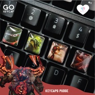 PBT Dota 2 Pudge Ability Keycaps | GO KEYCAPS