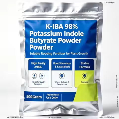 K‑IBA 98% Potassium Indole Butyrate Water Soluble Root Growth Fertilizer Rooting Powder