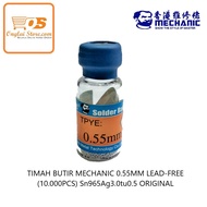 TIN MECHANIC GRAINS 0.55MM LEAD-FREE (10.5PCS) Sn965Ag3.0tu0.5 ORIGINAL-75972