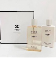 現貨🏜CHANEL COCO MADEMOISELLE body lotion shower gel Set 2 身體潤膚乳 香水沐浴露兩件套裝 200ml 香奈兒