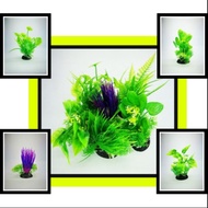 Aquarium artificial plastic plant/Hiasan Akuarium/ Tumbuhan Plastik/鱼缸水草(Ready Stock)