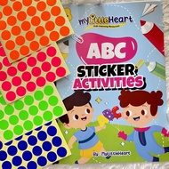 Do a Dot Activity Montessori Early Learning Sticker Activities- ABC / 123 /  ت ب ا Sticker Activity 