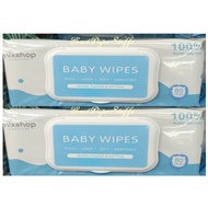 (80sheets x 10packs+ Free 1Gift) Mixshop Baby Wet Wipes