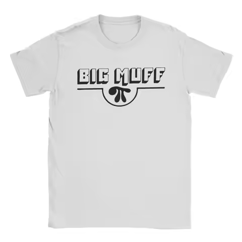 Men's T-Shirts Big Muff Guitar Pedal Effect Shoegaze Funny Pure Cotton Tee Shirt Short Sleeve T Shir