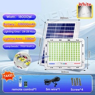 solar light outdoor lighting 18000W Solar Spotlight lampu solar IP68 Waterproof solar Street light