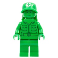 Green Army Man - Medic with Backpack - Iego Toy Story minifigure - toy002