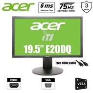 Acer 19.5  K202HQL Abi / K202HQL BI / E200Q LED Monitor (HDMI) - 3 Years Warranty