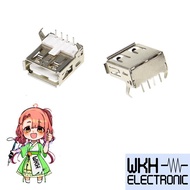 EWR27 USB 2.0 Type Female PCB Mounting Bendable Socket - Connector - Connector