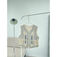 TOP 4961 WOMEN'S VEST TOP EMBROIDERED VEST BLOUSE WOMEN'S CASUAL TOP