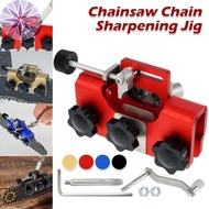 Chainsaw Chain Sharpening Jig Chainsaw Sharpener Kit Stainless Steel Portable for Chain Saw SHOPSBC4790