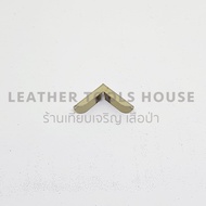 Small Square File Corner Iron 5 Silver Pieces