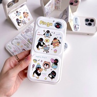 พร้อมส่ง✨ T9S42 เคสขาตั้งพับได้ Pingu Toy ลายน่ารัก🤏🏻💖🐧 สำหรับ iphone case เคสไอโฟน I11-14Promax1515