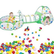 兒童帳篷，兒童帳篷，帶球池和隧道的兒童帳篷，室內遊樂場，帶籃球籃的兒童帳篷，適合室內和花園，生日禮物，兒童禮物，聖誕禮物。 （不包括球）