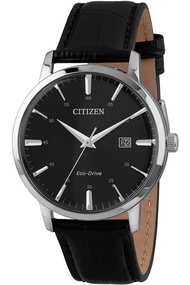 [Powermatic] CITIZEN BM7460-11E ECO-DRIVE Solar Powered Analog Leather Strap WATER RESISTANCE CLASSIC UNISEX WATCH