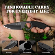 Omesio 小型固定刀片刀,戰術狩獵野營刀  不銹鋼 緊湊型 EDC 頸部 G10 手柄 Omesio Fixed Blade Knife, 8.46” Full Tang EDC Horizont