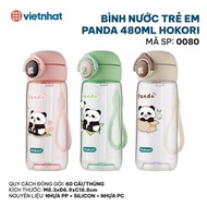 Panda Hokori water bottle 480ml - Cute, convenient baby water bottle