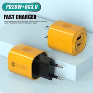 Kepala Charger 20W Fast Charging Original Adaptor High Quality Fast Charging HP/adaptor Batok Charge