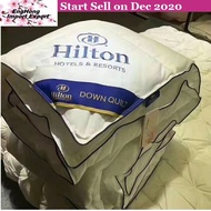 Hilton Quilt, Cotton Quilt, Hilton Comforter, Queen King Duvet, Silk Quilt, Hilton Selimut