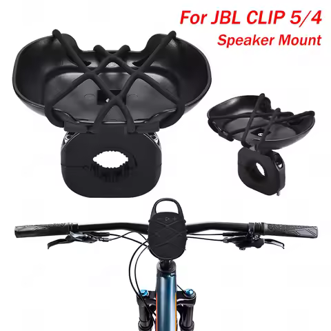 Bike Handlebar Mounting Bracket for JBL CLIP 5 4 Universal Bicycle Speaker Mount Adjustable Strap Sp