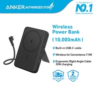 Anker Zolo A1685 Magnetic Power Bank, 10,000mAh Wireless Portable Charger with 30W Max Fast Charging