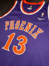 Steve Nash Phoenix Suns hwc classic nba reebok swingman jersey M 復古 波衫