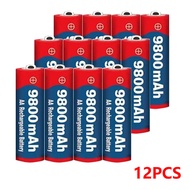 Dolidada Original Rechargeable Battery AA 1.5V 9800mAh Alkaline Batteries For Camera Clock Toys