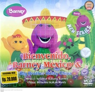 Barney Bienvenido Mexico &amp; Big Brother Rusty China | VCD Original