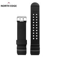 North Edge AK Black Resin Watch Band 220mm